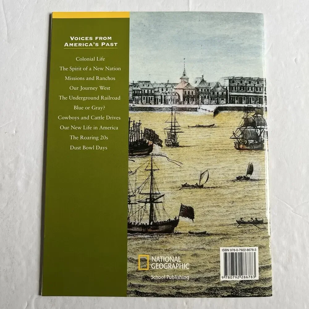 National Geographic Reading Expeditions Voices From Americas Past Colonial Life
